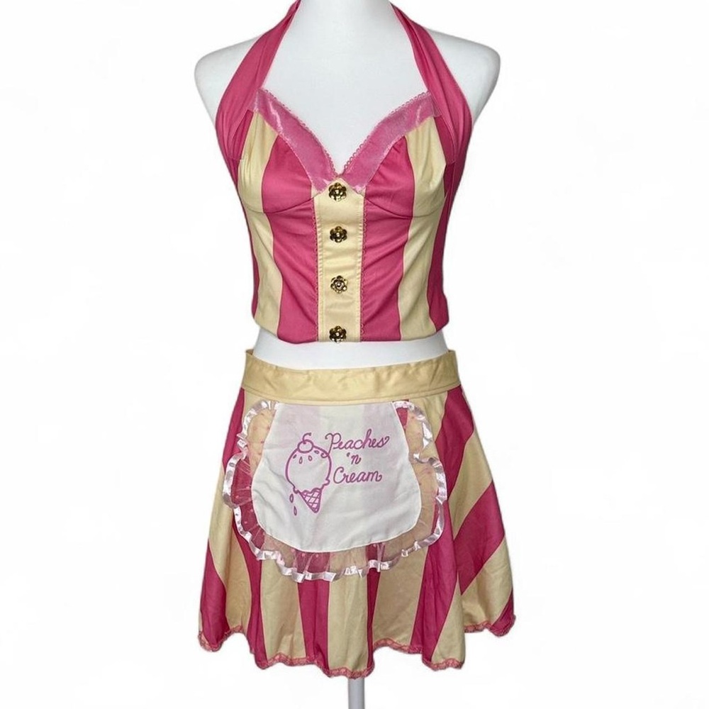 Sexy Retro Soda Pop Girl Halloween Costume